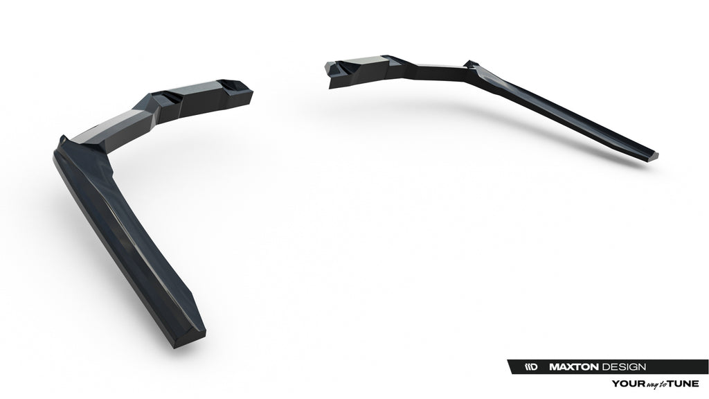 Rear Splitter (with vertical bars) V.2 BMW 5 / i5 M-Pack G60 (Krok)