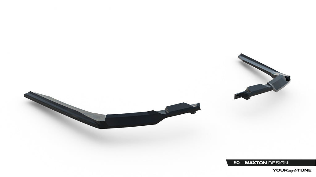Rear Splitter (with vertical bars) V.2 BMW 5 / i5 M-Pack G60 (Krok)