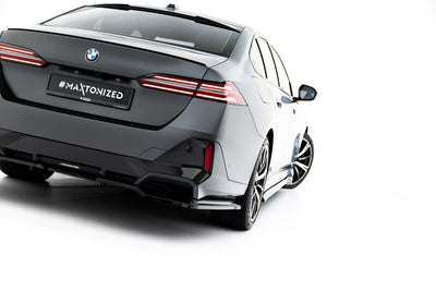 Rear Splitter (with vertical bars) V.1 BMW 5 / i5 M-Pack G60 (Krok)