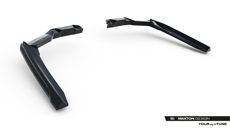 Rear Splitter (with vertical bars) V.1 BMW 5 / i5 M-Pack G60 (Krok)