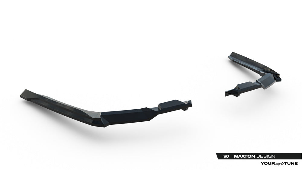 Rear Splitter (with vertical bars) V.1 BMW 5 / i5 M-Pack G60 (Krok)