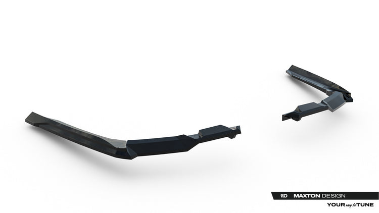 Rear Splitter (with vertical bars) V.1 BMW 5 / i5 M-Pack G60 (Krok)