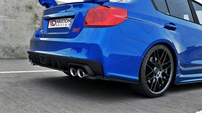 CENTRAL REAR SPLITTER V.1 SUBARU WRX STI