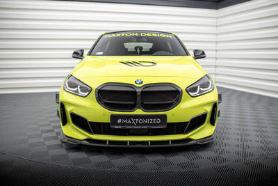 Carbon Fiber Front Bumper Wings (Canards) Prepreg BMW 1 M-Pack /  M135i / 128ti F40