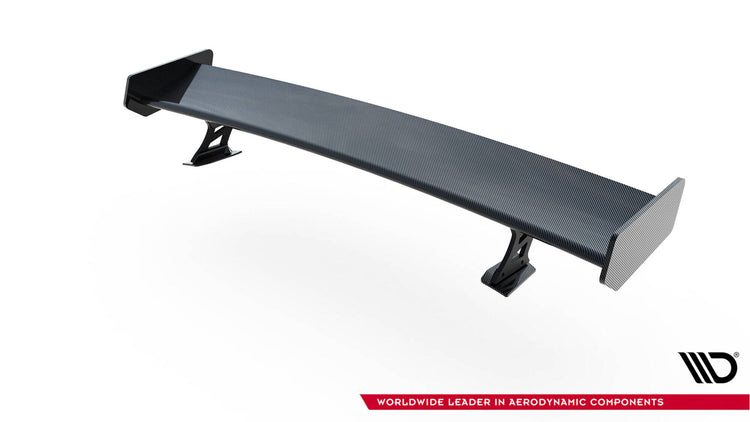 Carbon Spoiler With External Brackets Uprights Audi A5 Coupe 8T