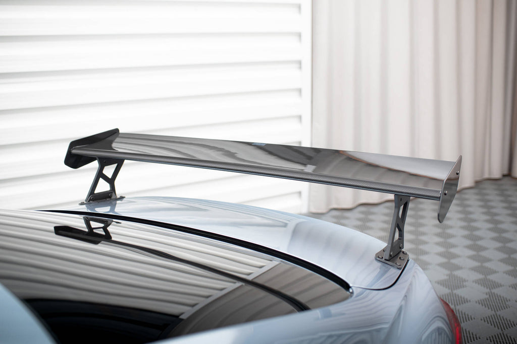 Carbon Spoiler With External Brackets Uprights + LED BMW 4 F32 / 4 F32 M-Pack Coupe