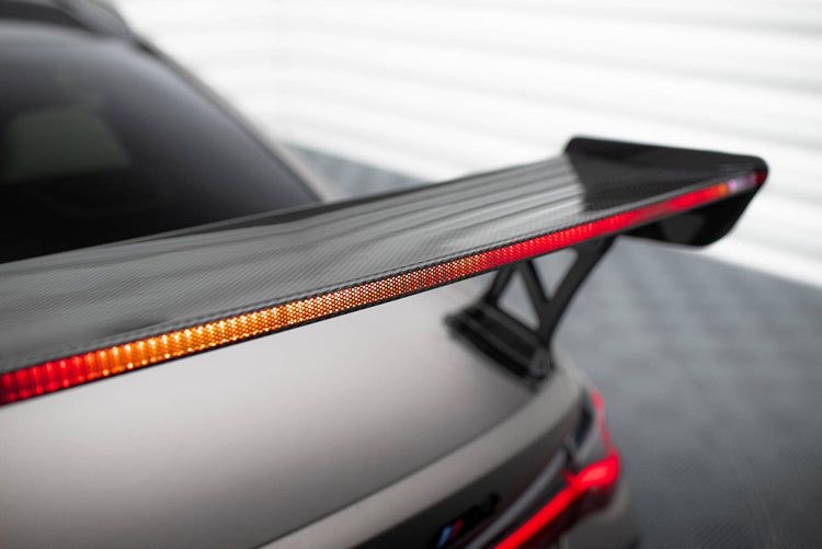 Carbon Spoiler With External Brackets Uprights + LED BMW M4 G82 / G82 Facelift / M440i / 4 M-Pack G22 / G22 Facelift