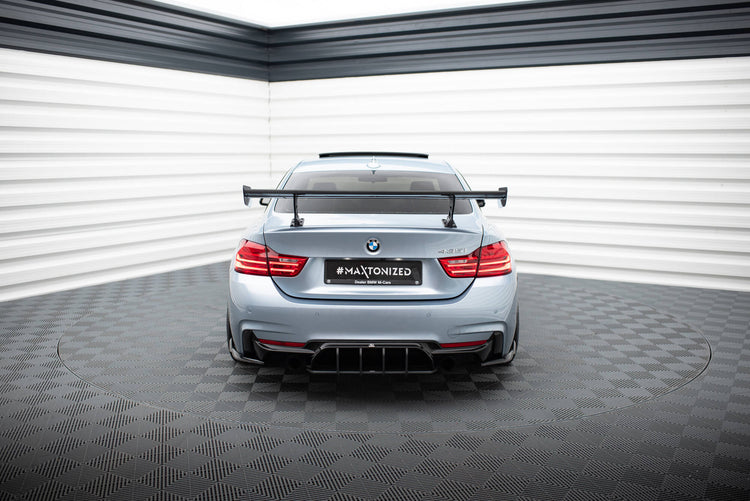 Carbon Spoiler With Internal Brackets Uprights BMW 4 F32 / 4 F32 M-Pack Coupe