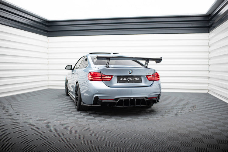 Carbon Spoiler With Internal Brackets Uprights BMW 4 F32 / 4 F32 M-Pack Coupe