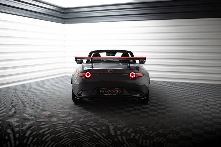 Carbon Spoiler With Internal Brackets Uprights + LED Mazda MX-5 ND (Mk4)