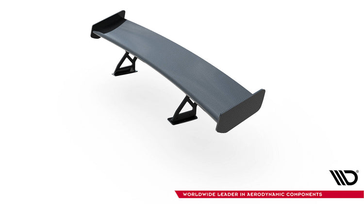 Carbon Spoiler With Internal Brackets Uprights V.2 + LED BMW 1 M E82