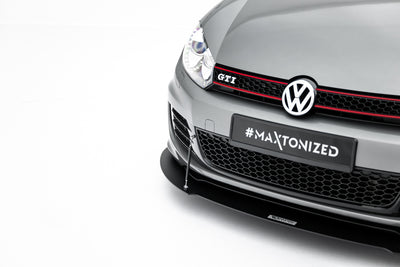 FRONT RACING SPLITTER VW GOLF MK6 GTI 35TH