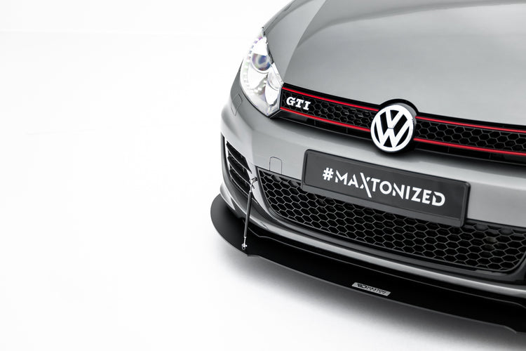 FRONT RACING SPLITTER VW GOLF MK6 GTI 35TH