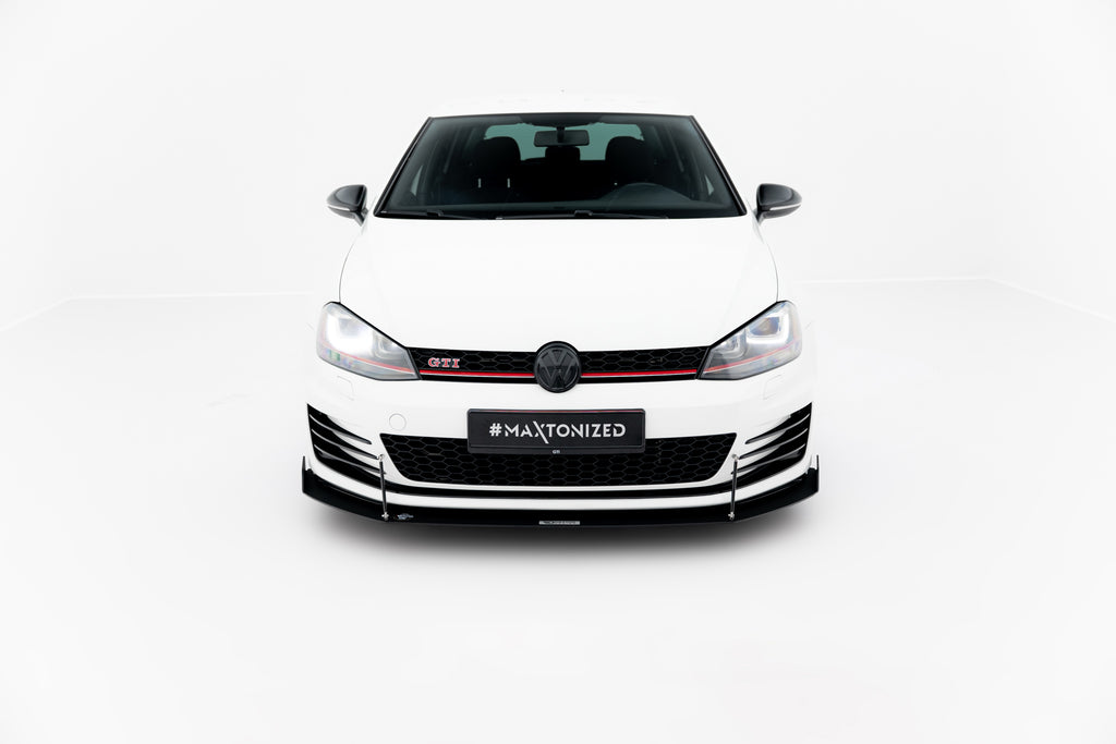FRONT RACING SPLITTER VW GOLF VII GTI