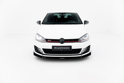 FRONT RACING SPLITTER VW GOLF VII GTI