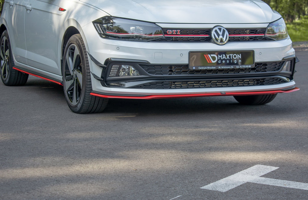 FRONT SPLITTER V.2 Volkswagen Polo GTI / R-line Mk6