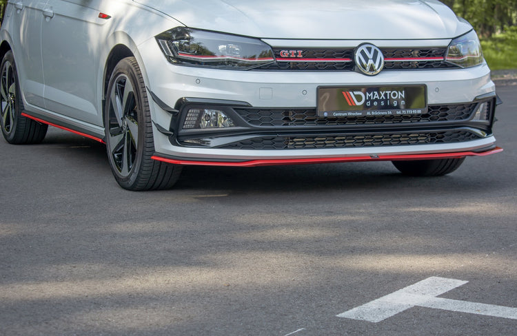 FRONT SPLITTER V.2 Volkswagen Polo GTI / R-line Mk6