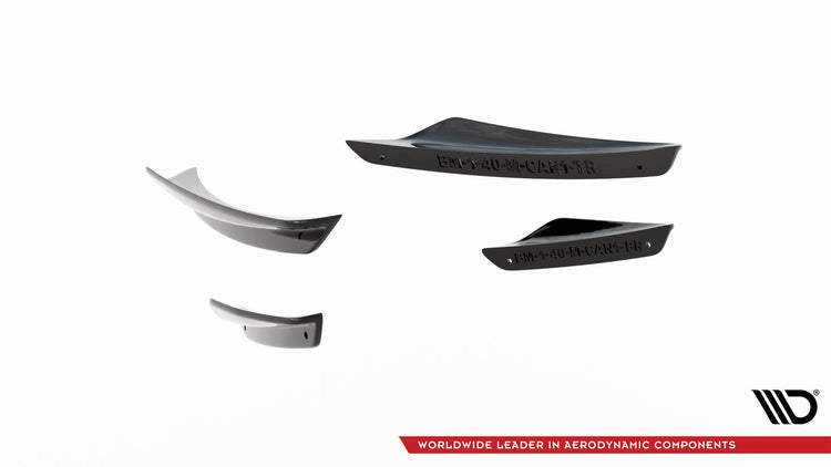 Front Bumper Wings (Canards) BMW 1 M-Pack / M135i / 128ti F40
