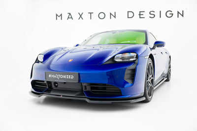 Front Splitter Porsche Taycan Turbo S Mk1