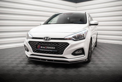 Front Splitter V.1 Hyundai I20 Mk2 Facelift