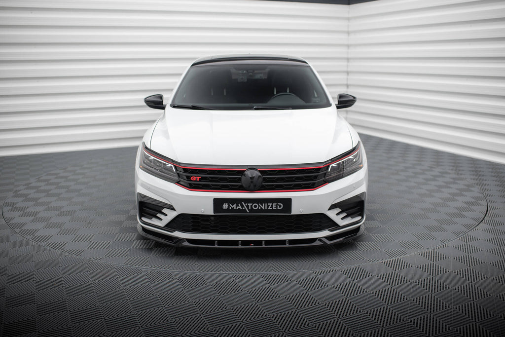 Front Splitter V.1 Volkswagen Passat GT B8 Facelift USA