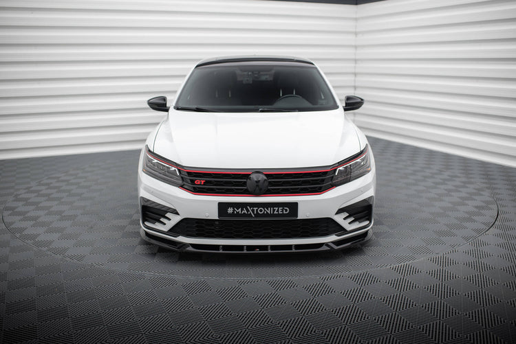 Front Splitter V.1 Volkswagen Passat GT B8 Facelift USA