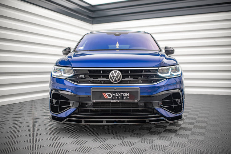 Front Splitter V.1 Volkswagen Tiguan R / R-Line Mk2 Facelift