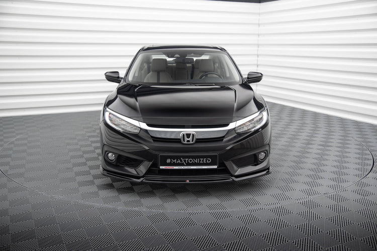 Front Splitter V.2 Honda Civic Sedan Mk10