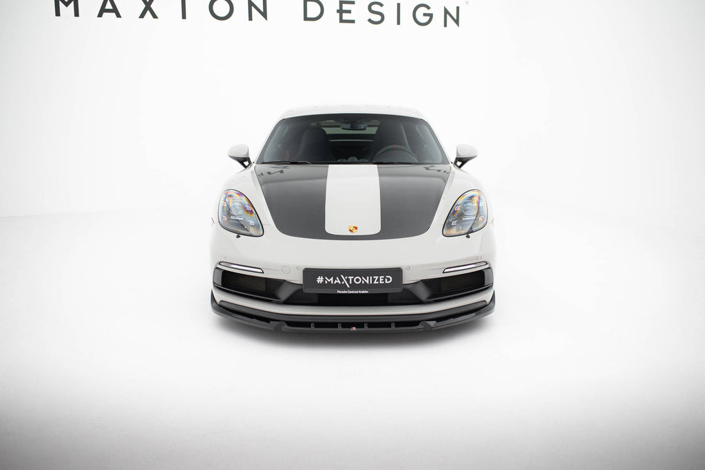 Front Splitter  V.2 Porsche 718 Cayman GTS 982c