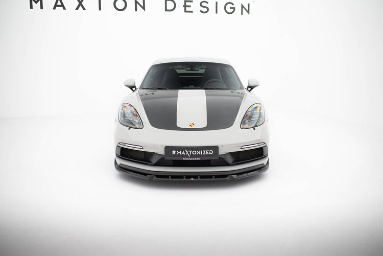 Front Splitter  V.2 Porsche 718 Cayman GTS 982c