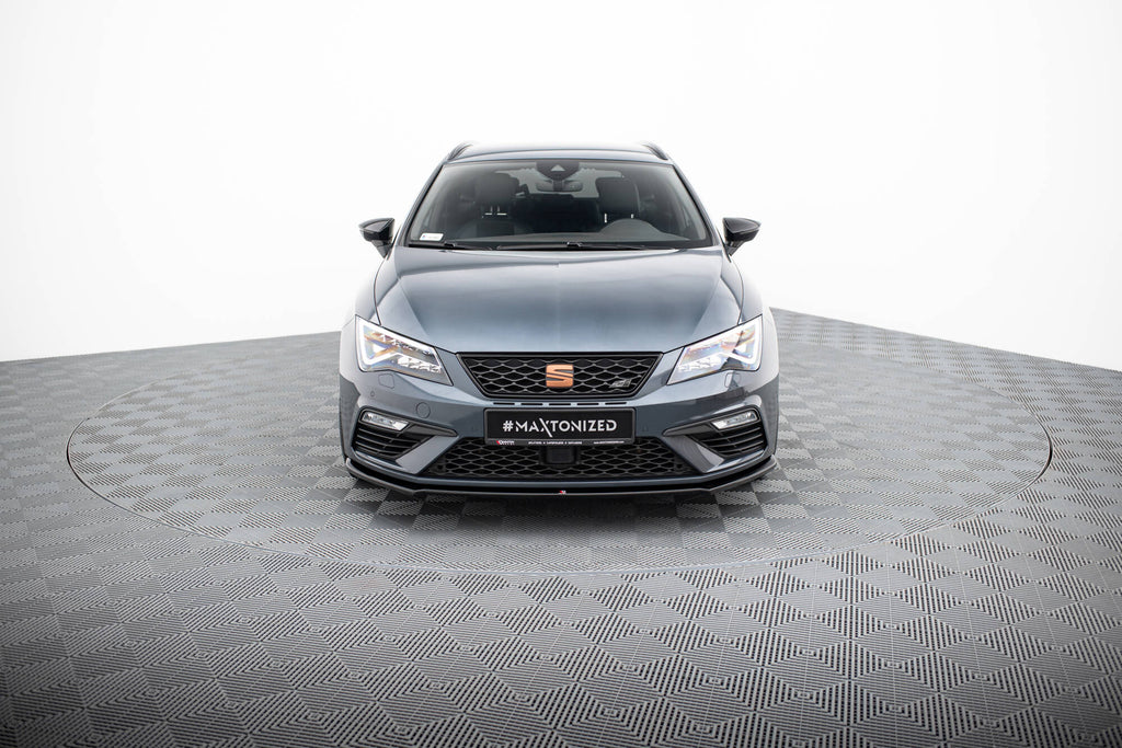 Front Splitter V.4 Seat Leon Cupra / FR Mk3 FL