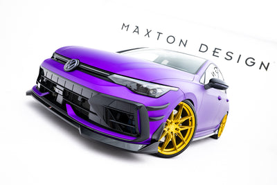 Front Splitter V.4 Volkswagen Golf R Mk8 Facelift