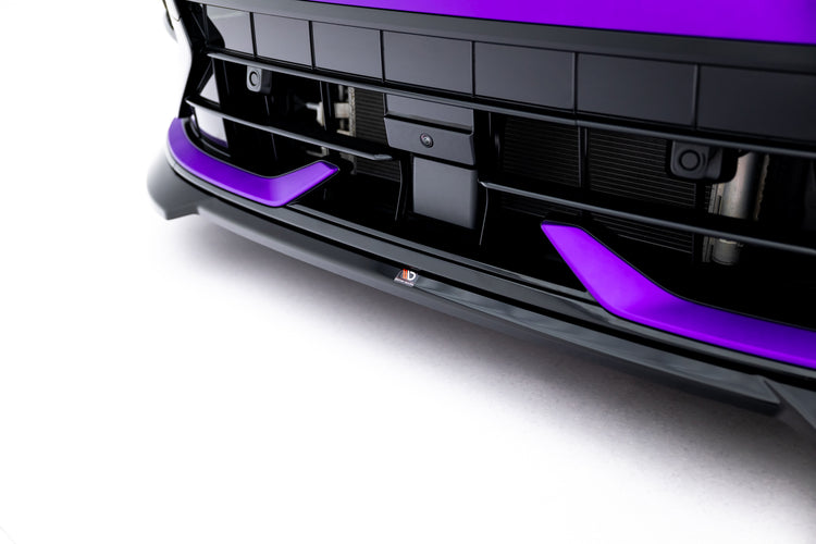 Front Splitter V.4 Volkswagen Golf R Mk8 Facelift