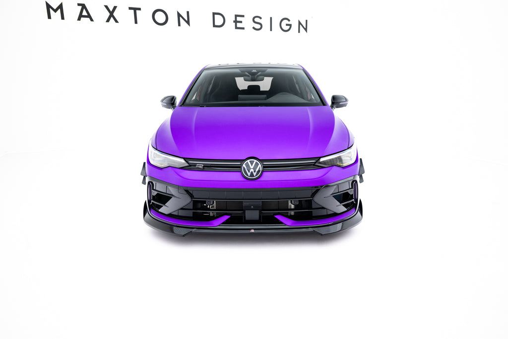 Front Splitter V.4 Volkswagen Golf R Mk8 Facelift
