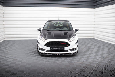 Front Splitter V.6 + Flaps Ford Fiesta ST Mk7 Facelift