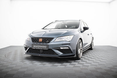 Front Splitter V.7 Seat Leon Cupra / FR Mk3 FL