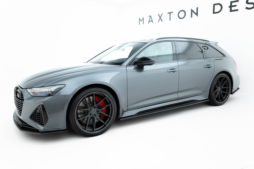 Prepreg Carbon Fiber Side Skirts Audi RS6 C8