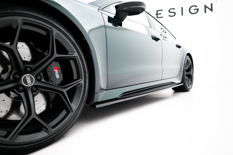 Prepreg Carbon Fiber Side Skirts Audi RS7 C8