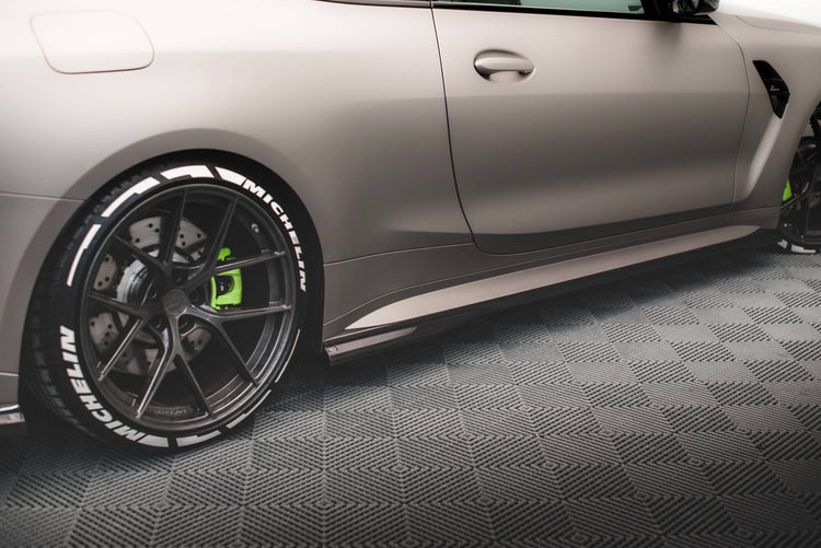 Prepreg Carbon Fiber Side Skirts BMW M4 G82 / G82 Facelift