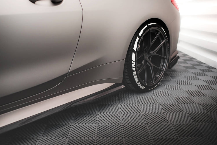 Prepreg Carbon Fiber Side Skirts BMW M4 G82 / G82 Facelift
