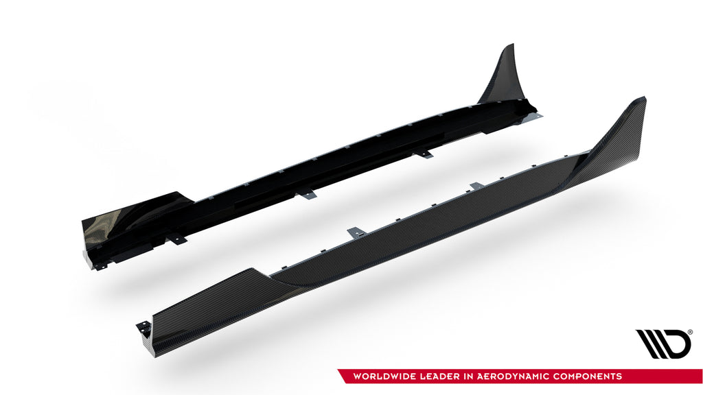 Prepreg Carbon Fiber Side Skirts Mercedes-AMG GT 63 / 55 / 63 S E Performance C192