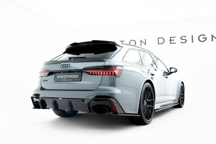 Prepreg Carbon Fiber Tailgate Spoiler (Upper) Audi RS6 C8
