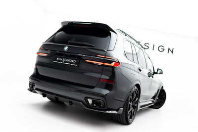 Prepreg Carbon Fiber Tailgate Spoiler (Upper) BMW X7 M-Pack G07 Facelift