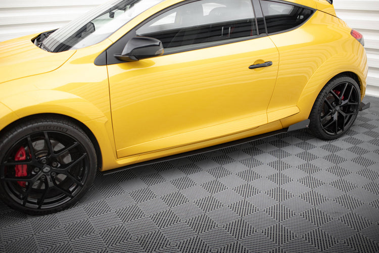 RACING SIDE SKIRTS DIFFUSERS RENAULT MEGANE MK3 RS
