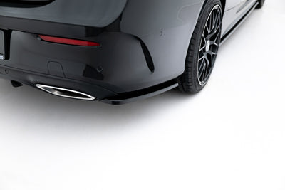 REAR SIDE SPLITTERS MERCEDES- BENZ C-CLASS W205 COUPE AMG-LINE