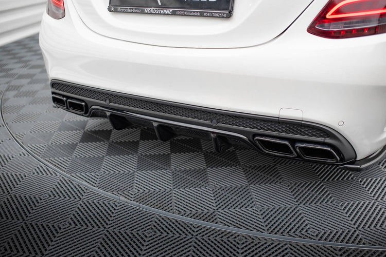REAR VALANCE Mercedes C-Class Sedan / Estate W205 / S205 63AMG