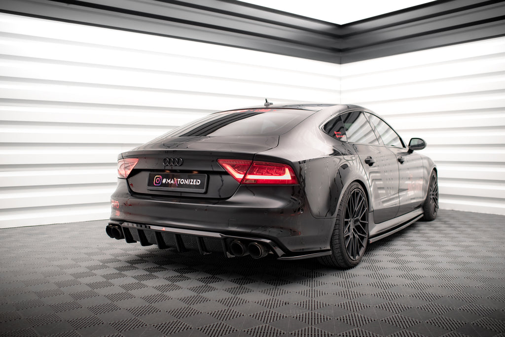 Rear Side Splitters Audi A7 S-Line C7