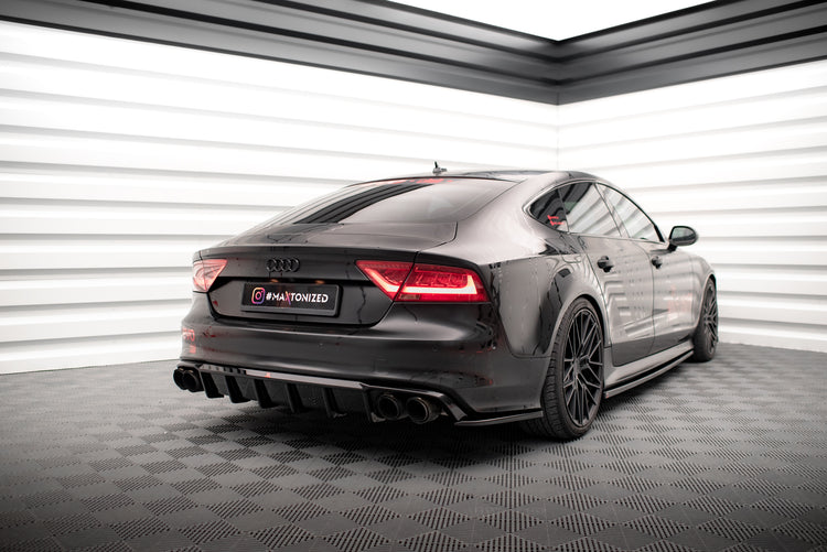 Rear Side Splitters Audi A7 S-Line C7