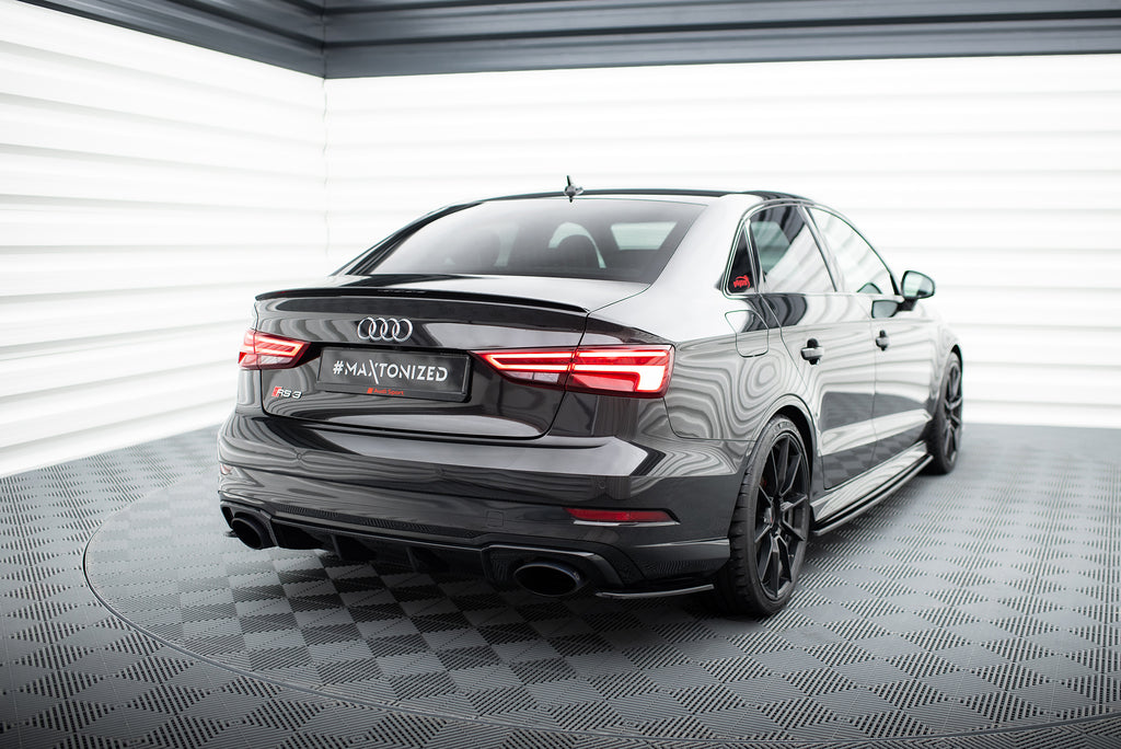 Rear Side Splitters Audi RS3 8V FL Sedan