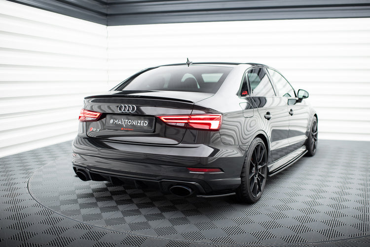 Rear Side Splitters Audi RS3 8V FL Sedan